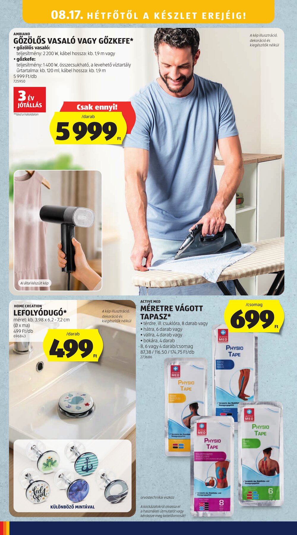 Aldi akciós újság 2026.08.13-tól - 44. oldal.