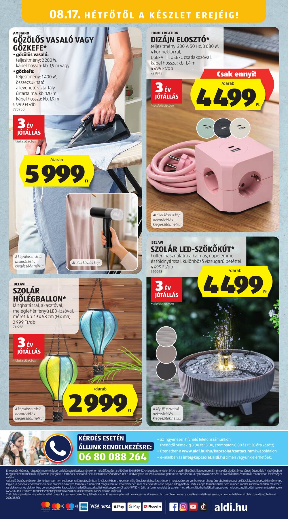 Aldi akciós újság 2026.08.13-tól - 48. oldal.