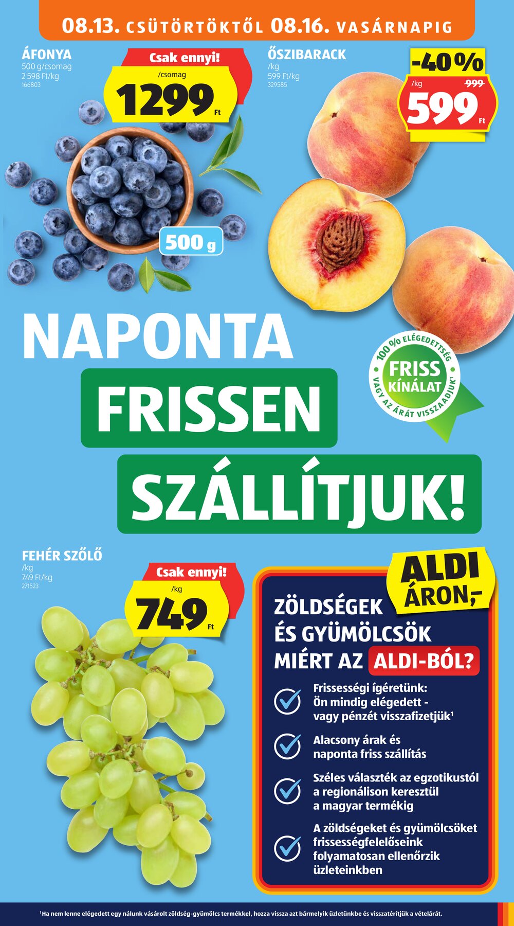 Aldi akciós újság 2026.08.13-tól - 9. oldal.
