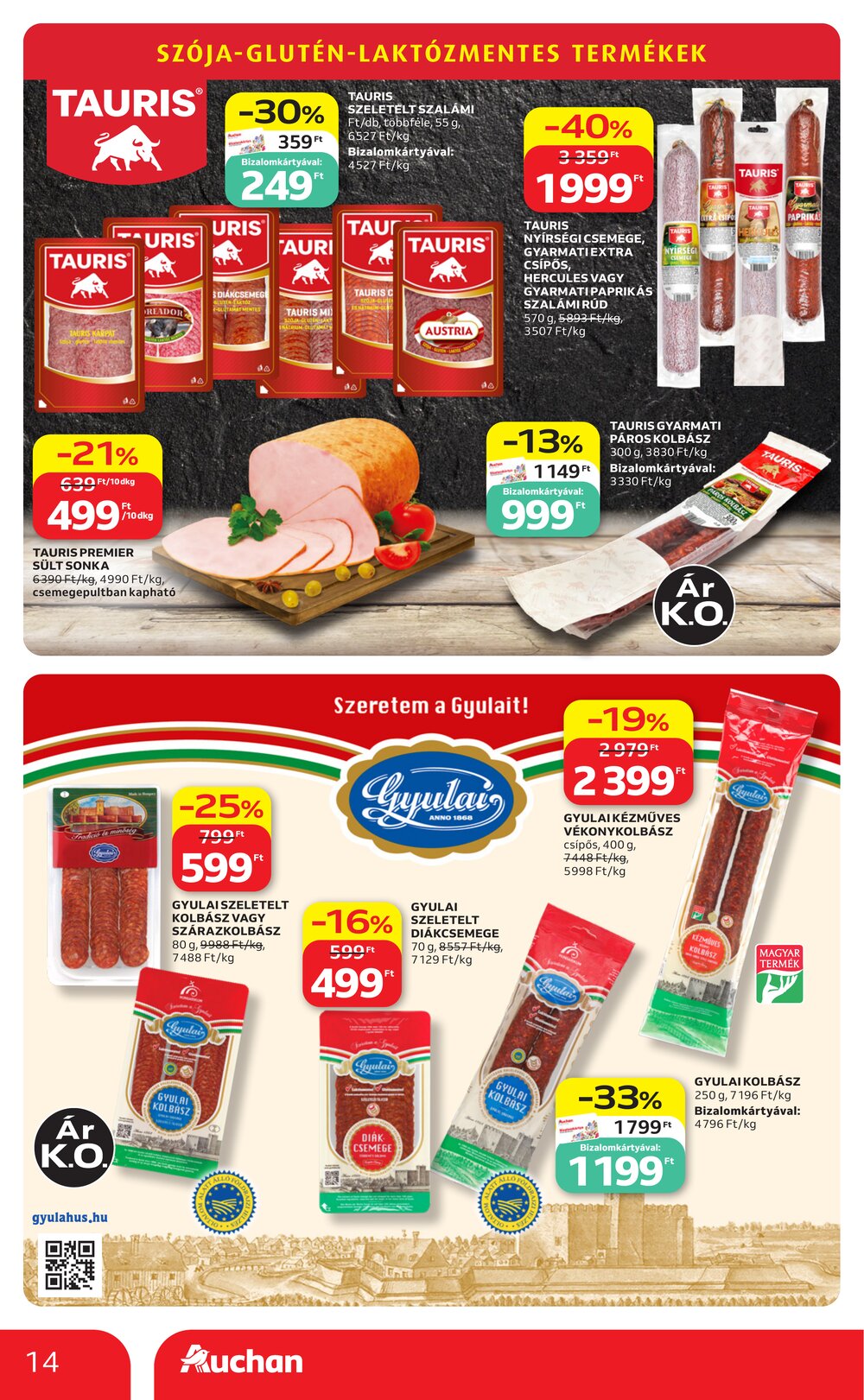 Auchan akciós újság 2026.08.13-tól - 14. oldal.