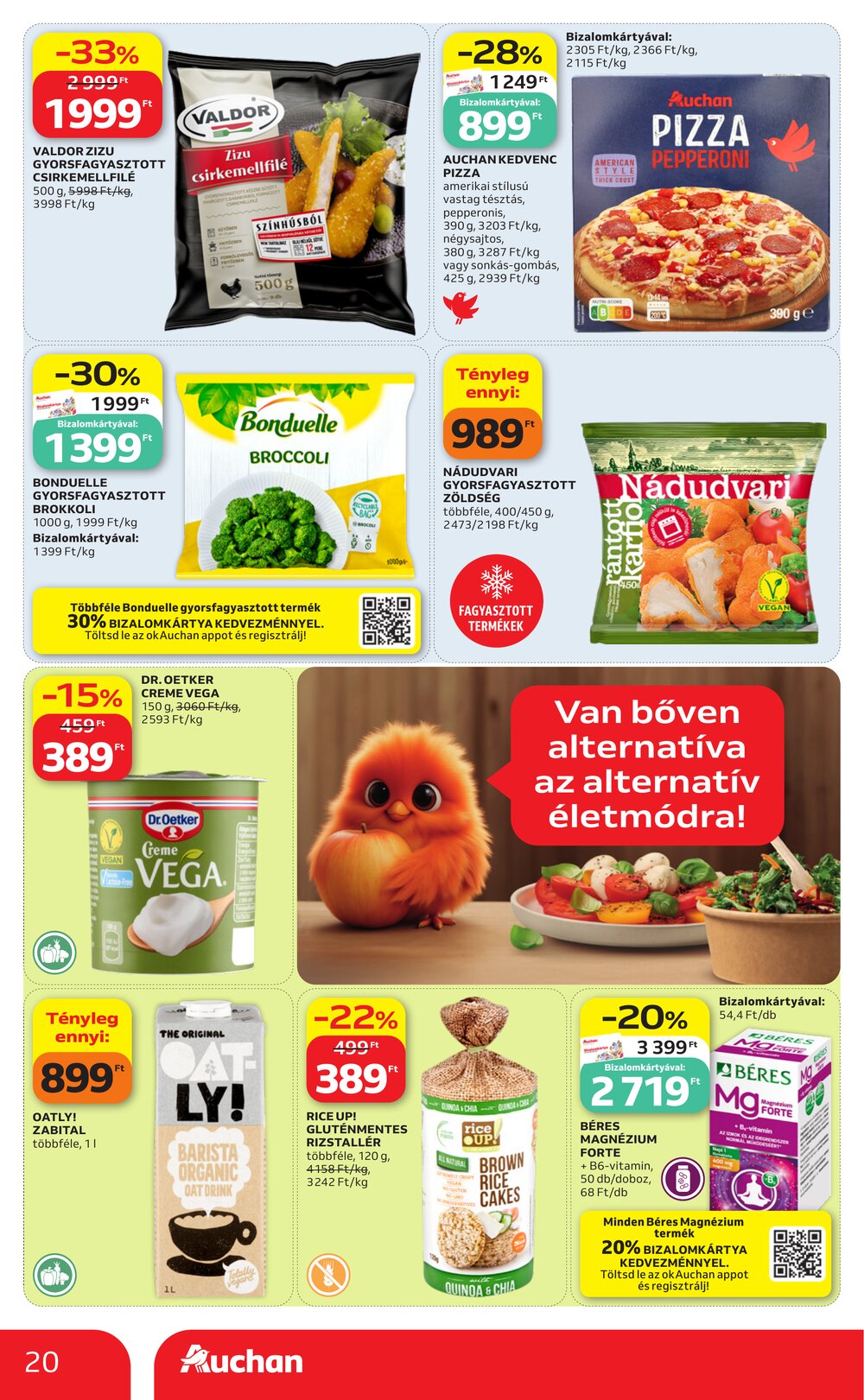 Auchan akciós újság 2026.08.13-tól - 20. oldal.