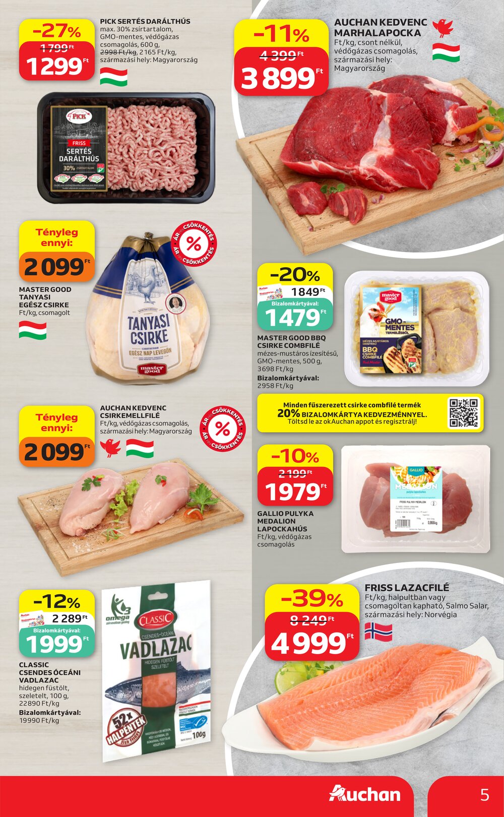 Auchan akciós újság 2026.08.13-tól - 5. oldal.