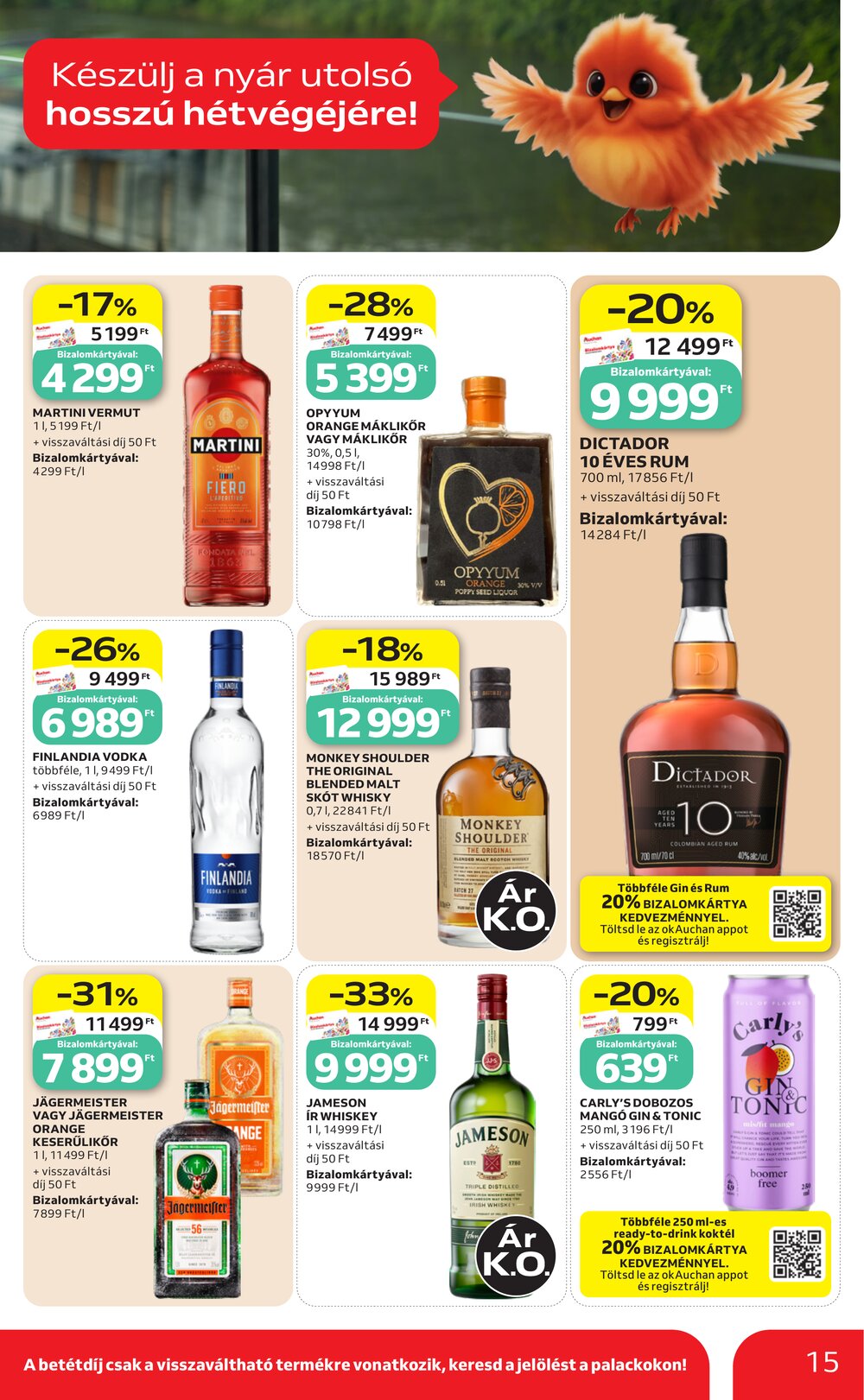 Auchan akciós újság 2026.08.13-tól - 15. oldal.