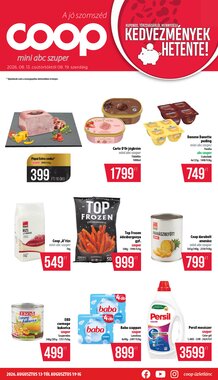 Coop akciós újság 2026.08.13-tól