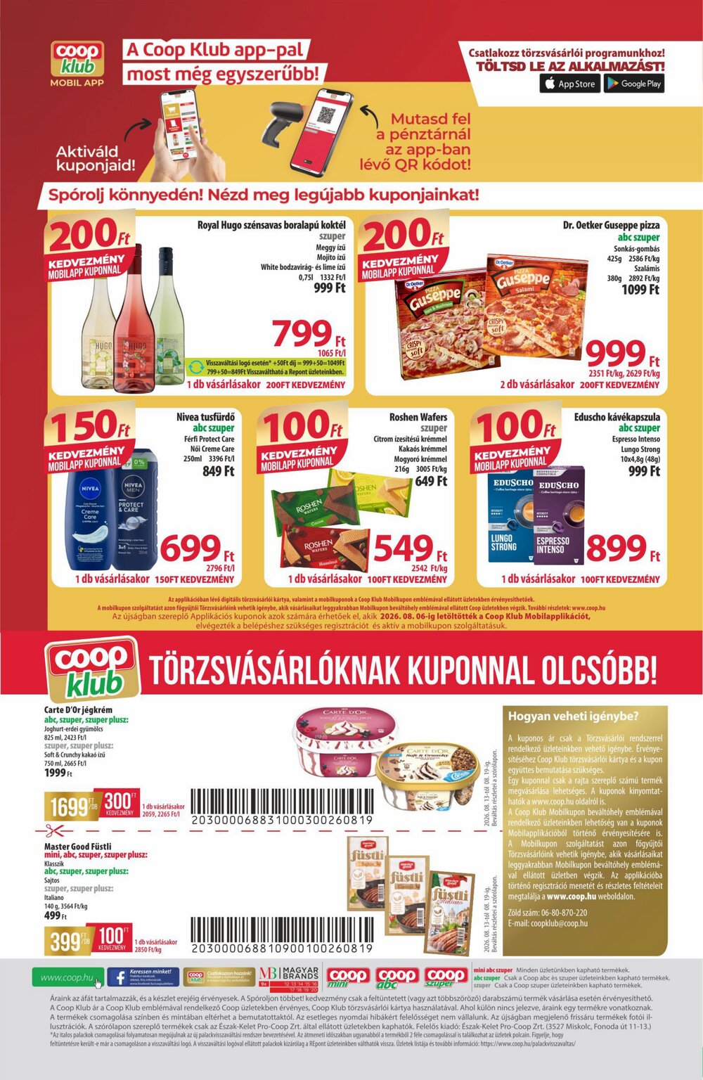 Coop akciós újság 2026.08.13-tól - 12. oldal.