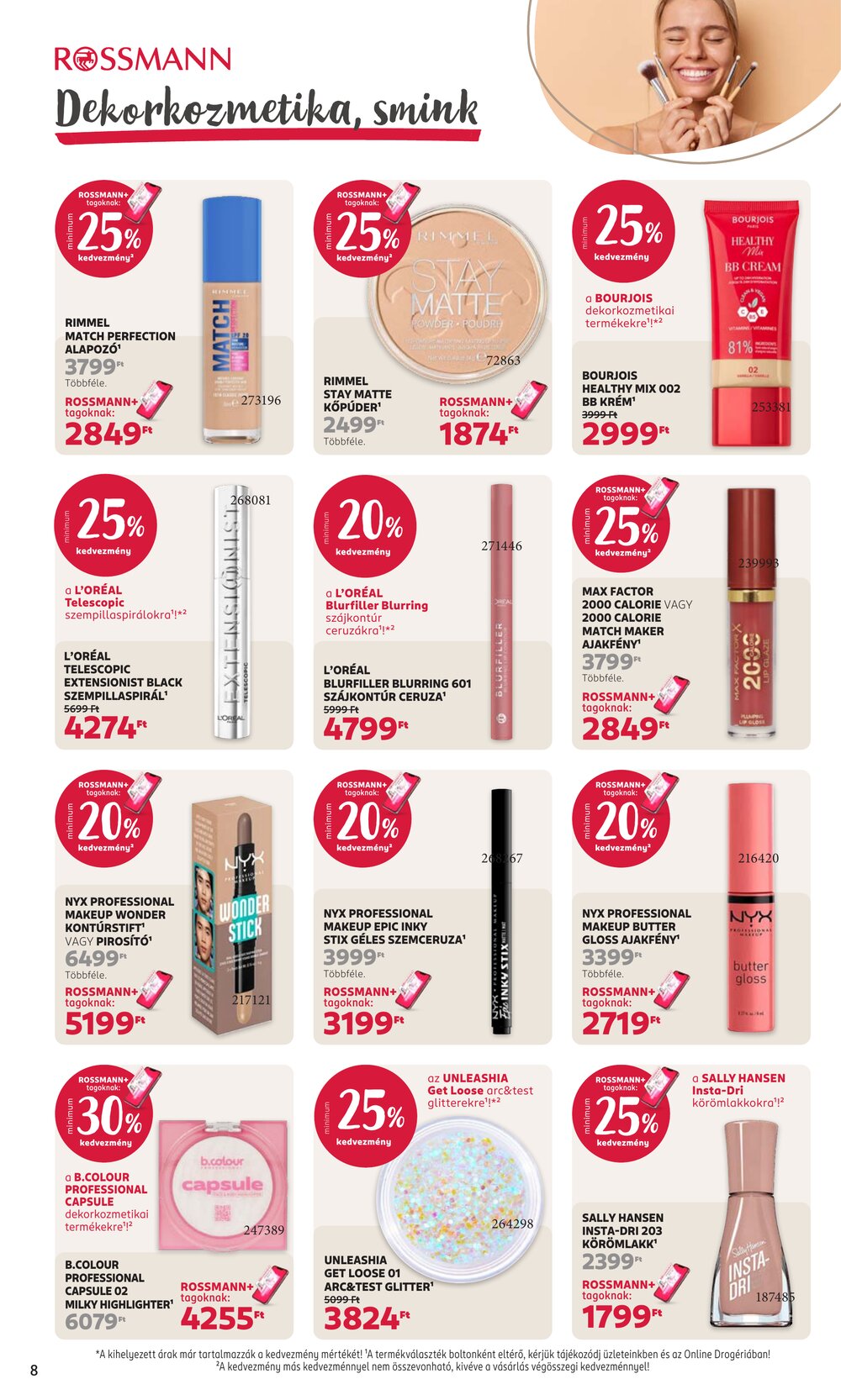Rossmann akciós újság 2026.08.17-től - 10. oldal.