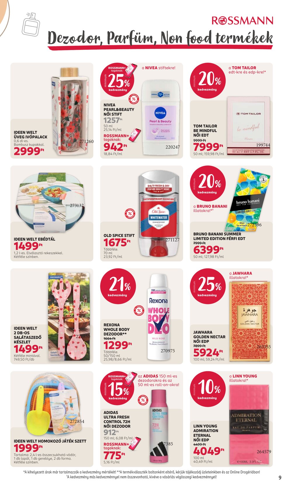 Rossmann akciós újság 2026.08.17-től - 11. oldal.