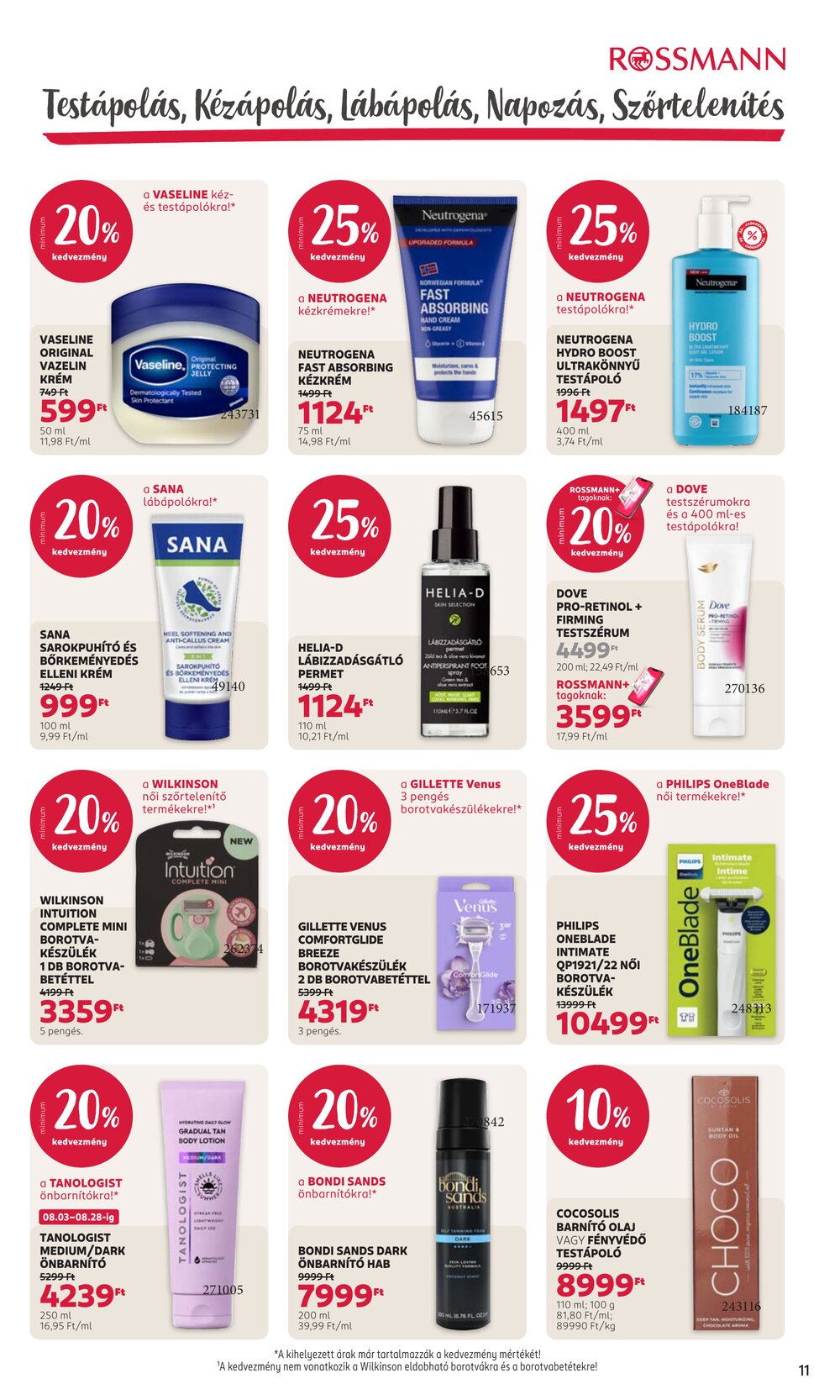 Rossmann akciós újság 2026.08.17-től - 13. oldal.