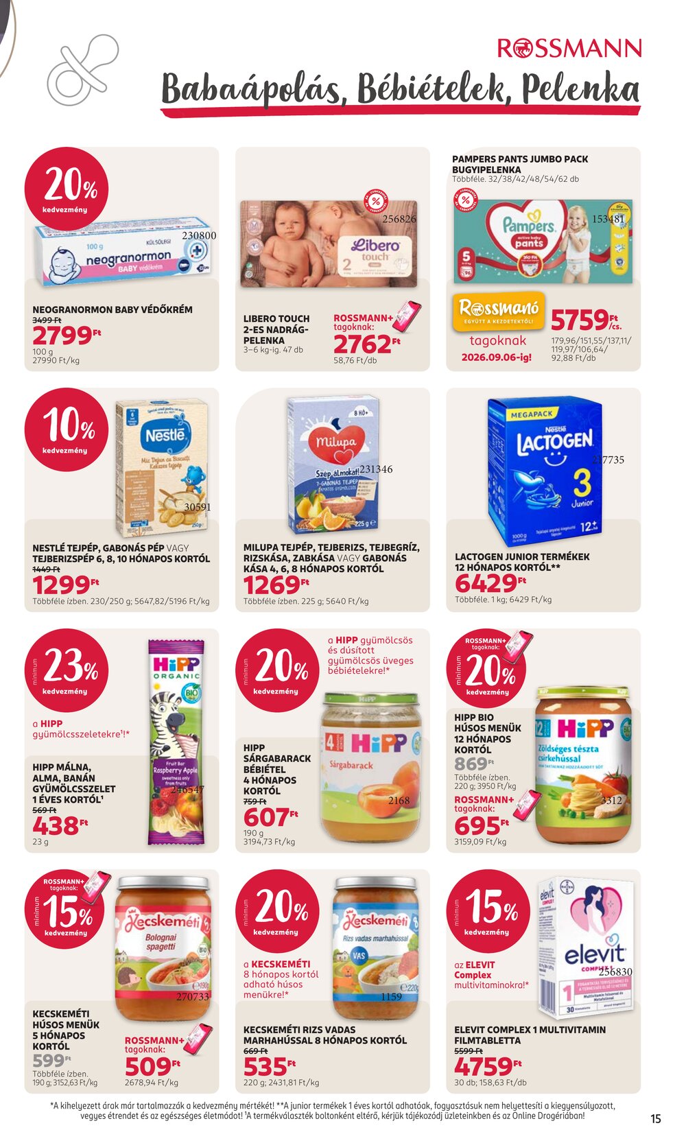 Rossmann akciós újság 2026.08.17-től - 17. oldal.