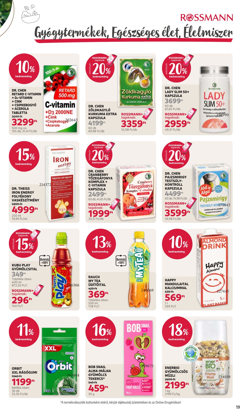 Rossmann akciós újság 2026.08.17-től - 23. oldal.