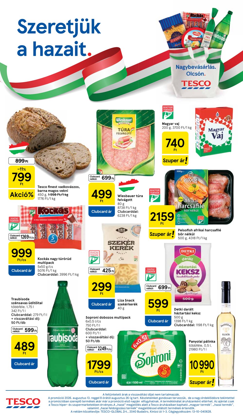 Tesco akciós újság 2026.08.18-tól - 10. oldal.