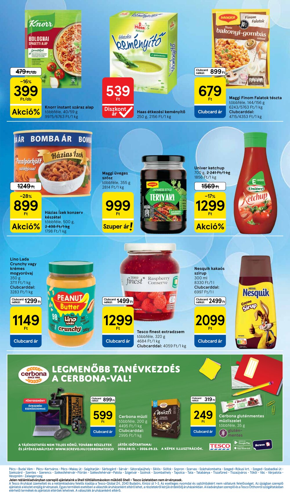 Tesco akciós újság 2026.08.18-tól - 27. oldal.