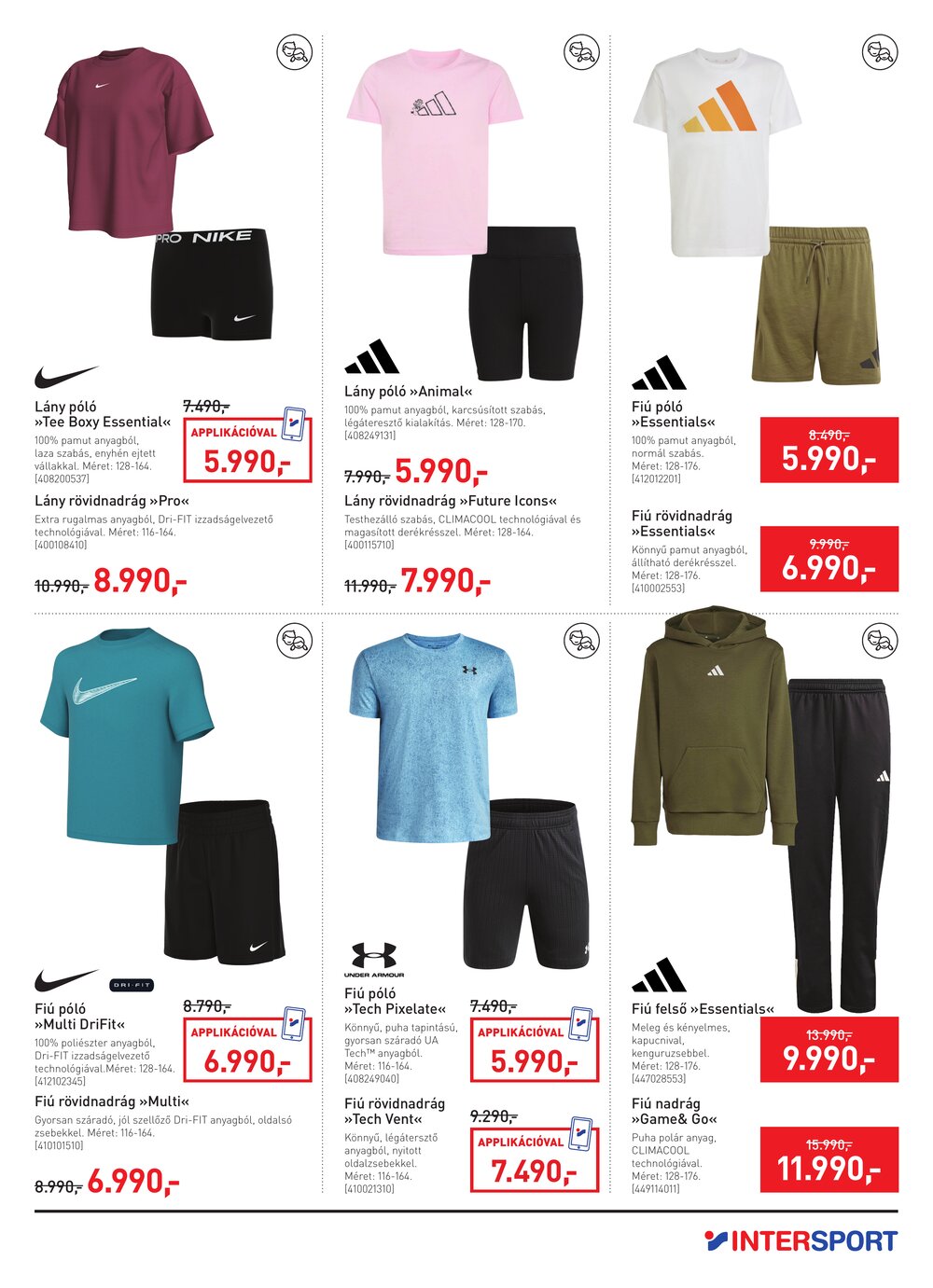 Intersport akciós újság 2026.08.18-tól - 3. oldal.