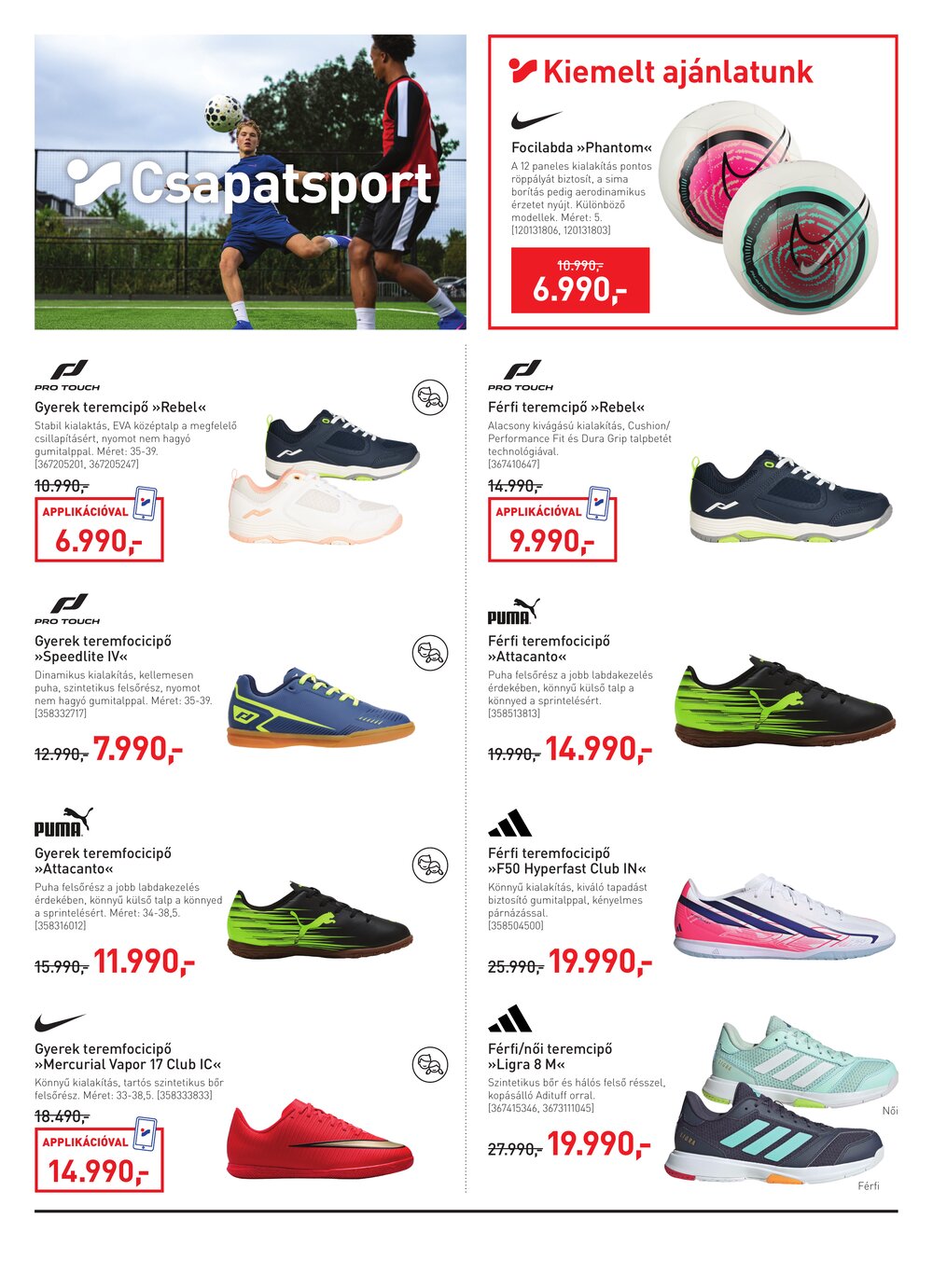 Intersport akciós újság 2026.08.18-tól - 4. oldal.