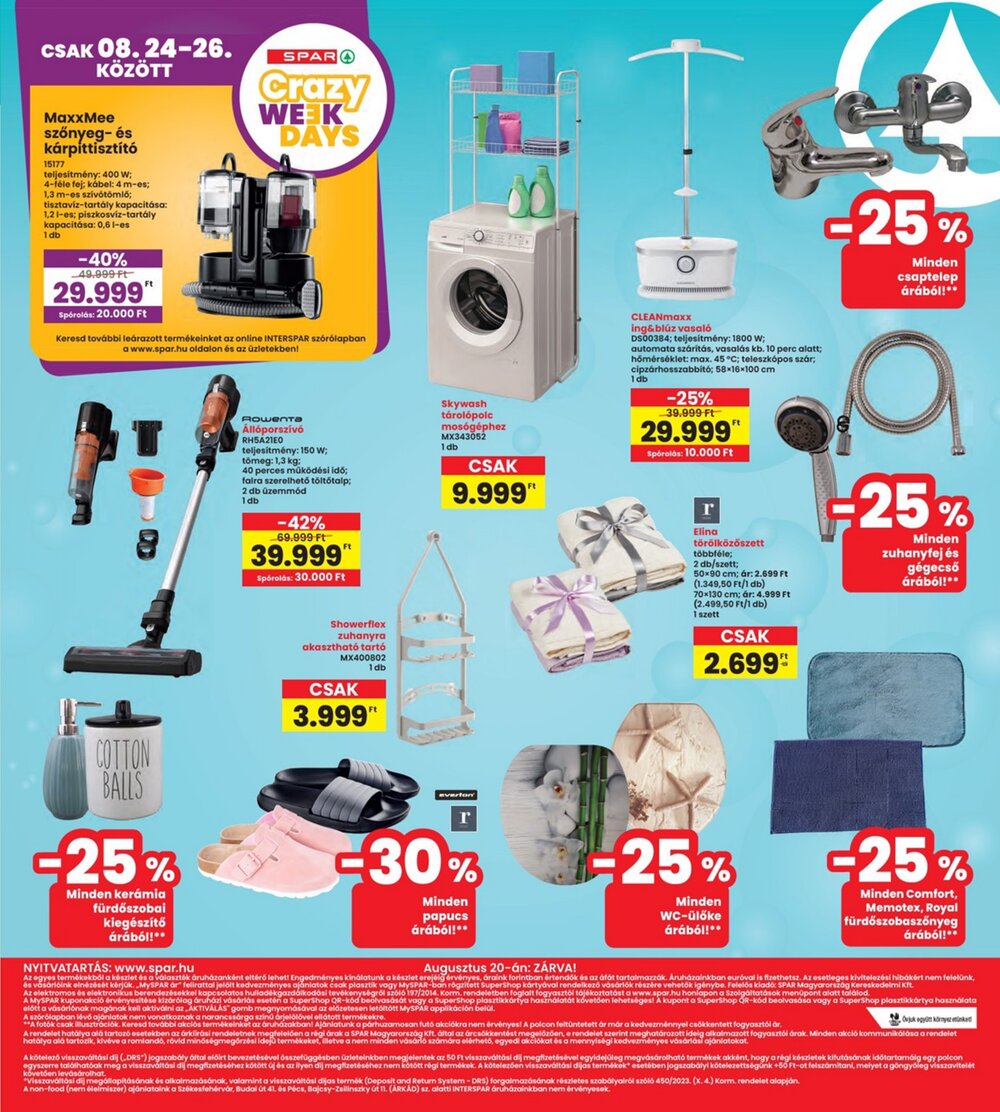 Interspar akciós újság 2026.08.19-től - 17. oldal.