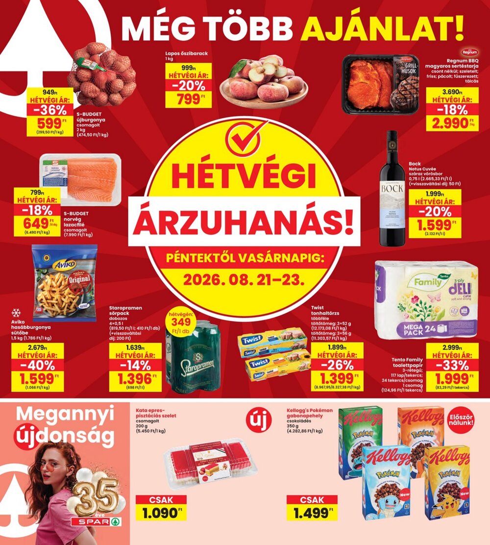 Interspar akciós újság 2026.08.19-től - 20. oldal.