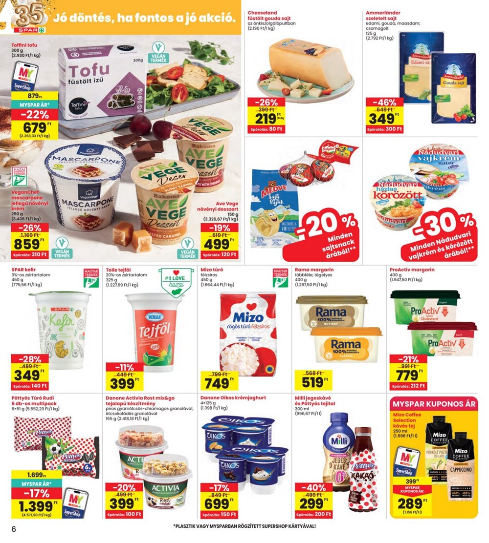 Interspar akciós újság 2026.08.19-től - 6. oldal.