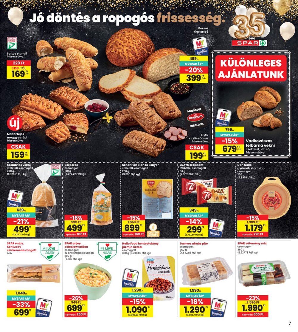 Interspar akciós újság 2026.08.19-től - 7. oldal.