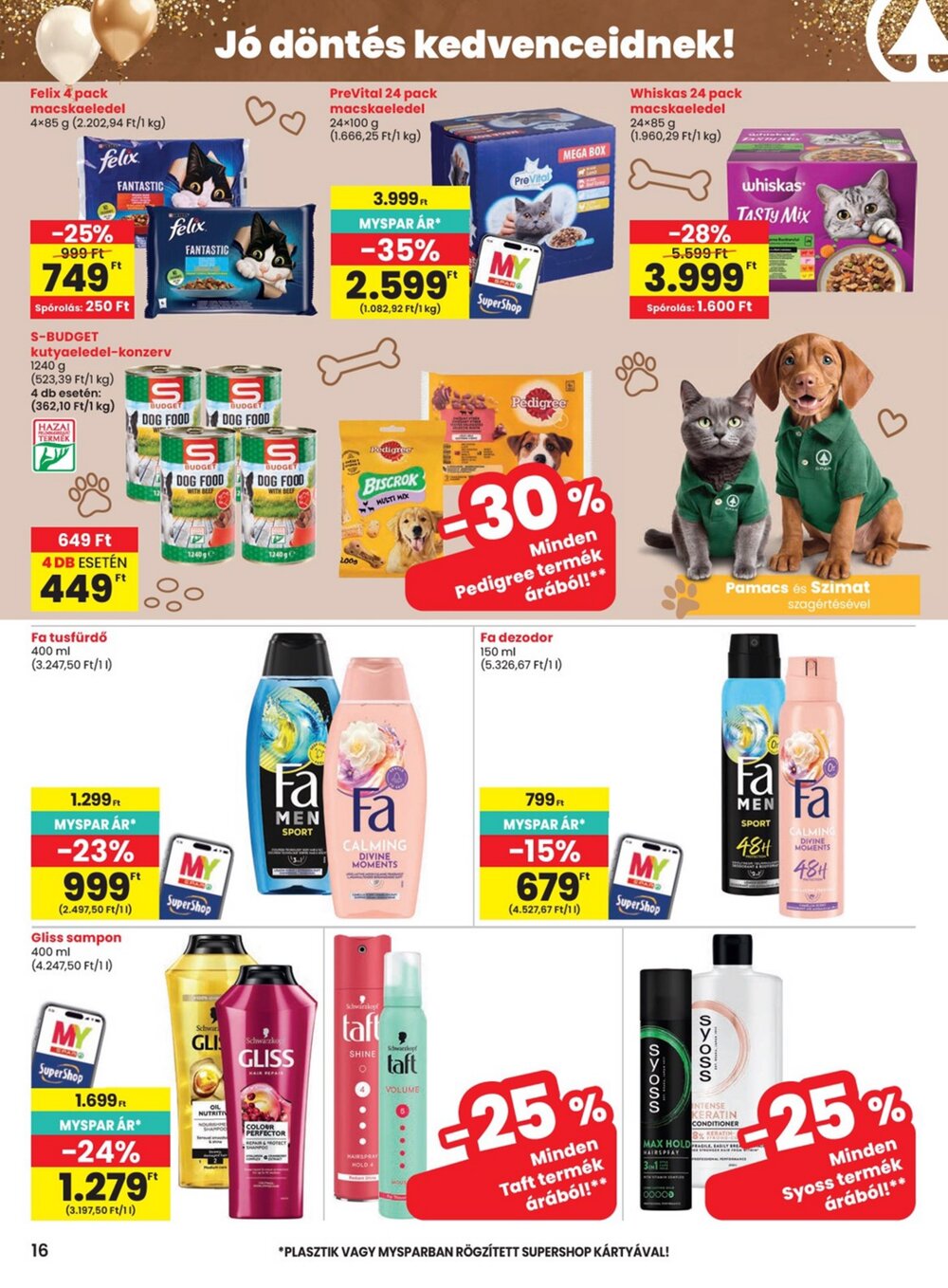 Spar akciós újság 2026.08.19-től - 16. oldal.