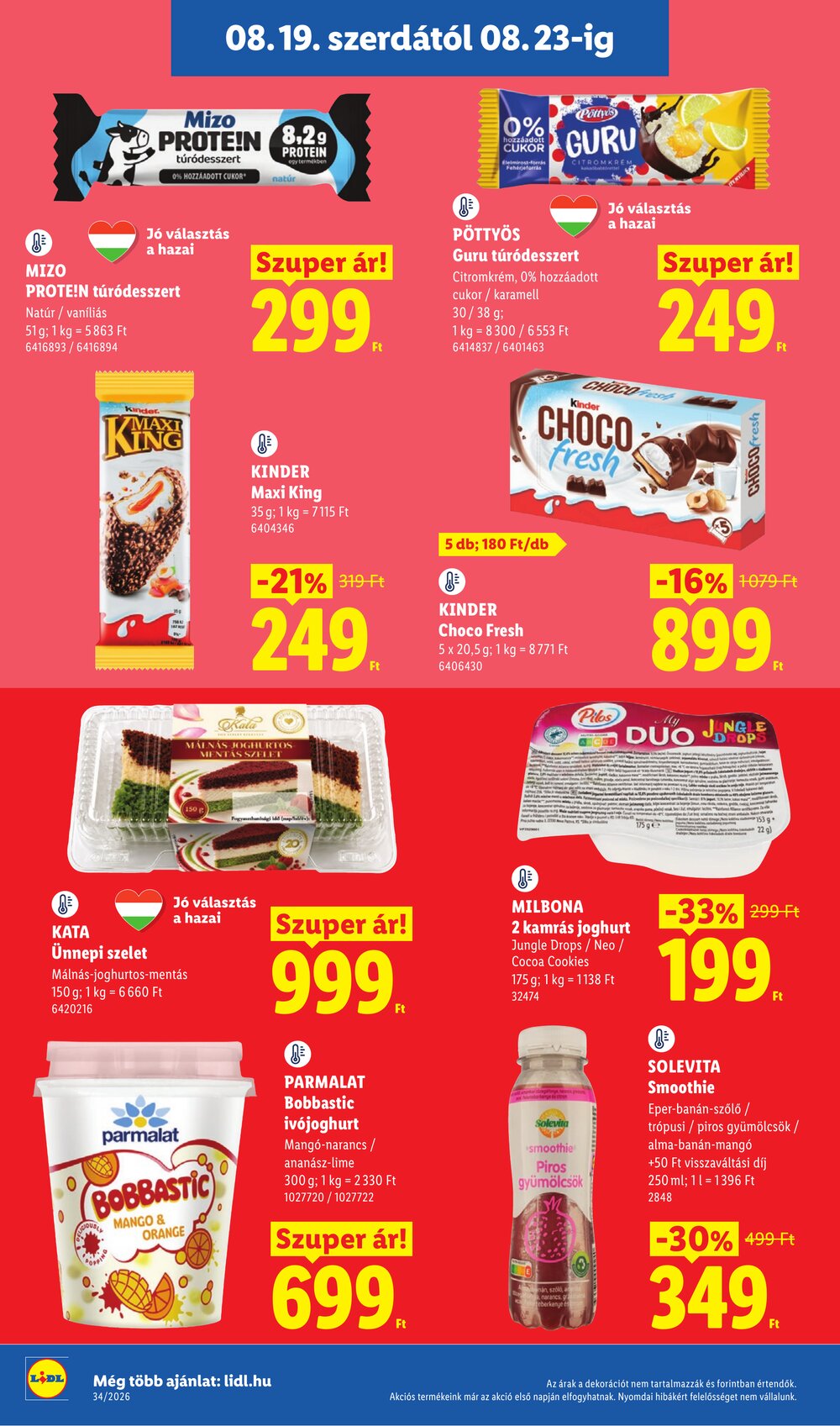 Lidl akciós újság 2026.08.19-től - 10. oldal.