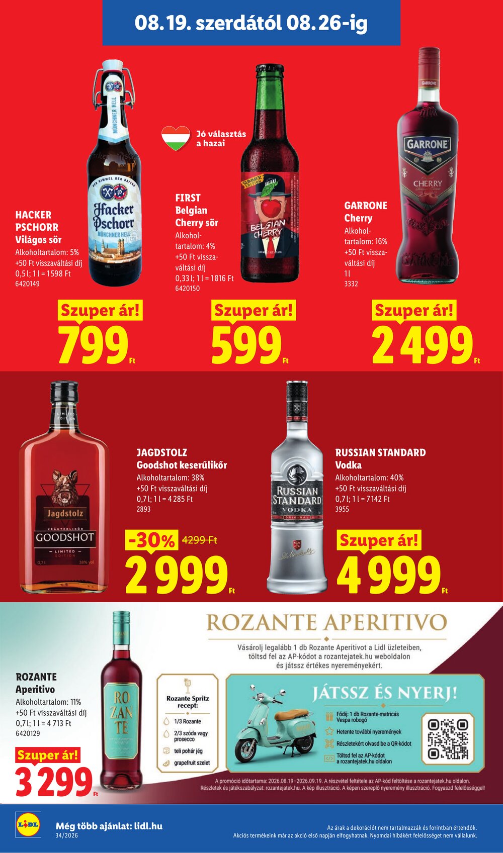 Lidl akciós újság 2026.08.19-től - 16. oldal.