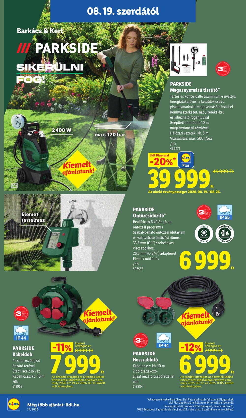 Lidl akciós újság 2026.08.19-től - 24. oldal.