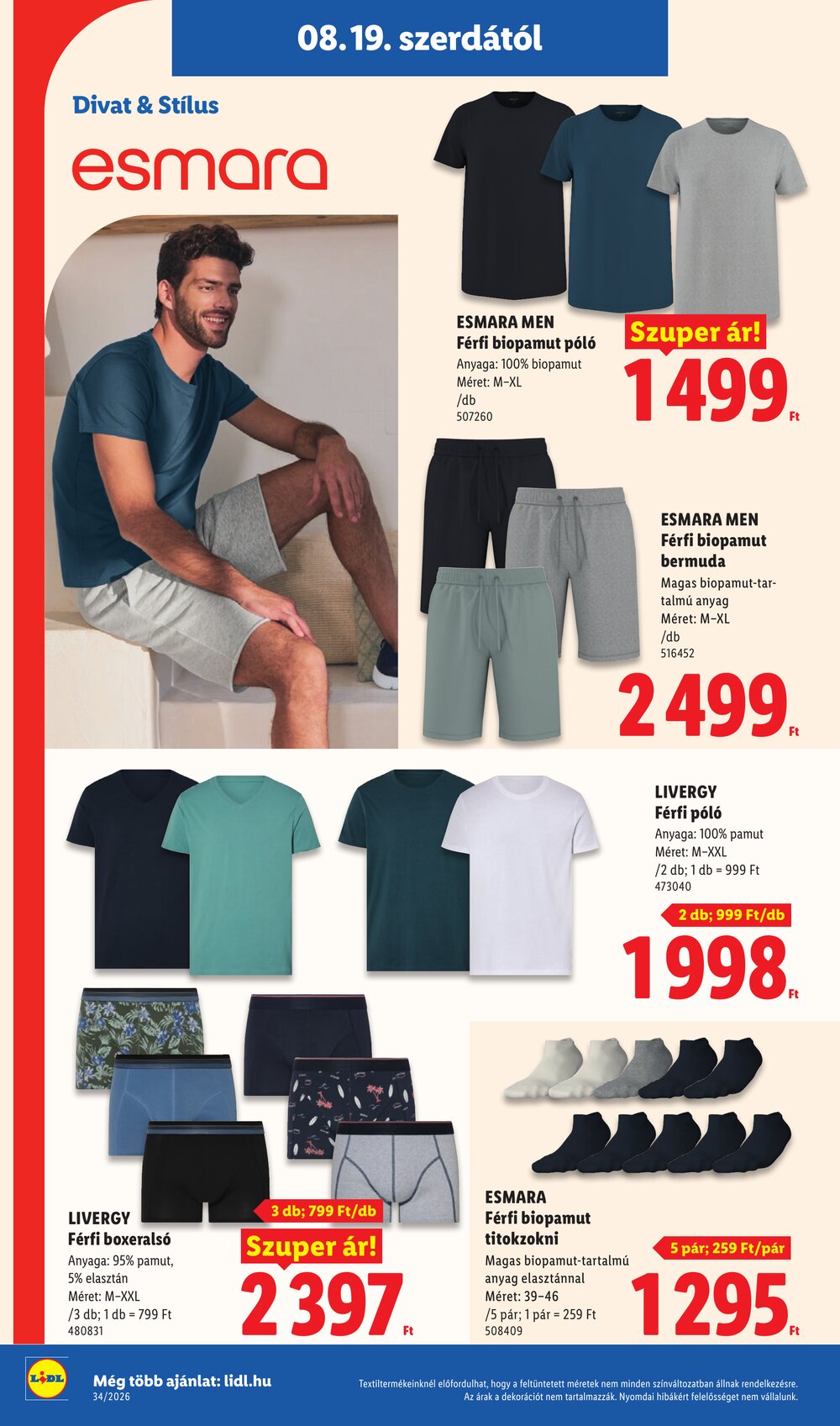 Lidl akciós újság 2026.08.19-től - 26. oldal.