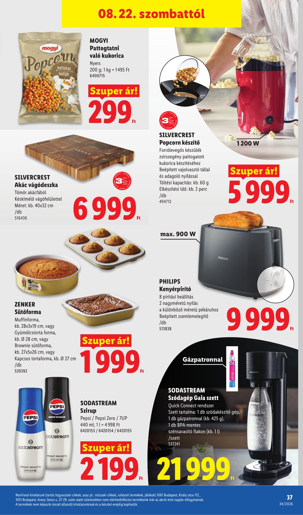 Lidl akciós újság 2026.08.19-től - 37. oldal.