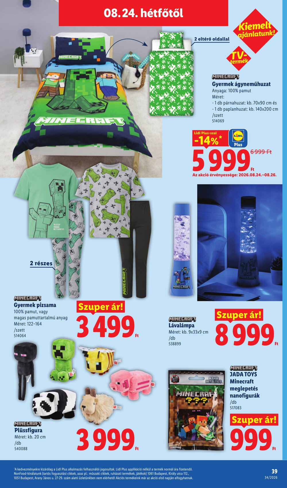 Lidl akciós újság 2026.08.19-től - 39. oldal.