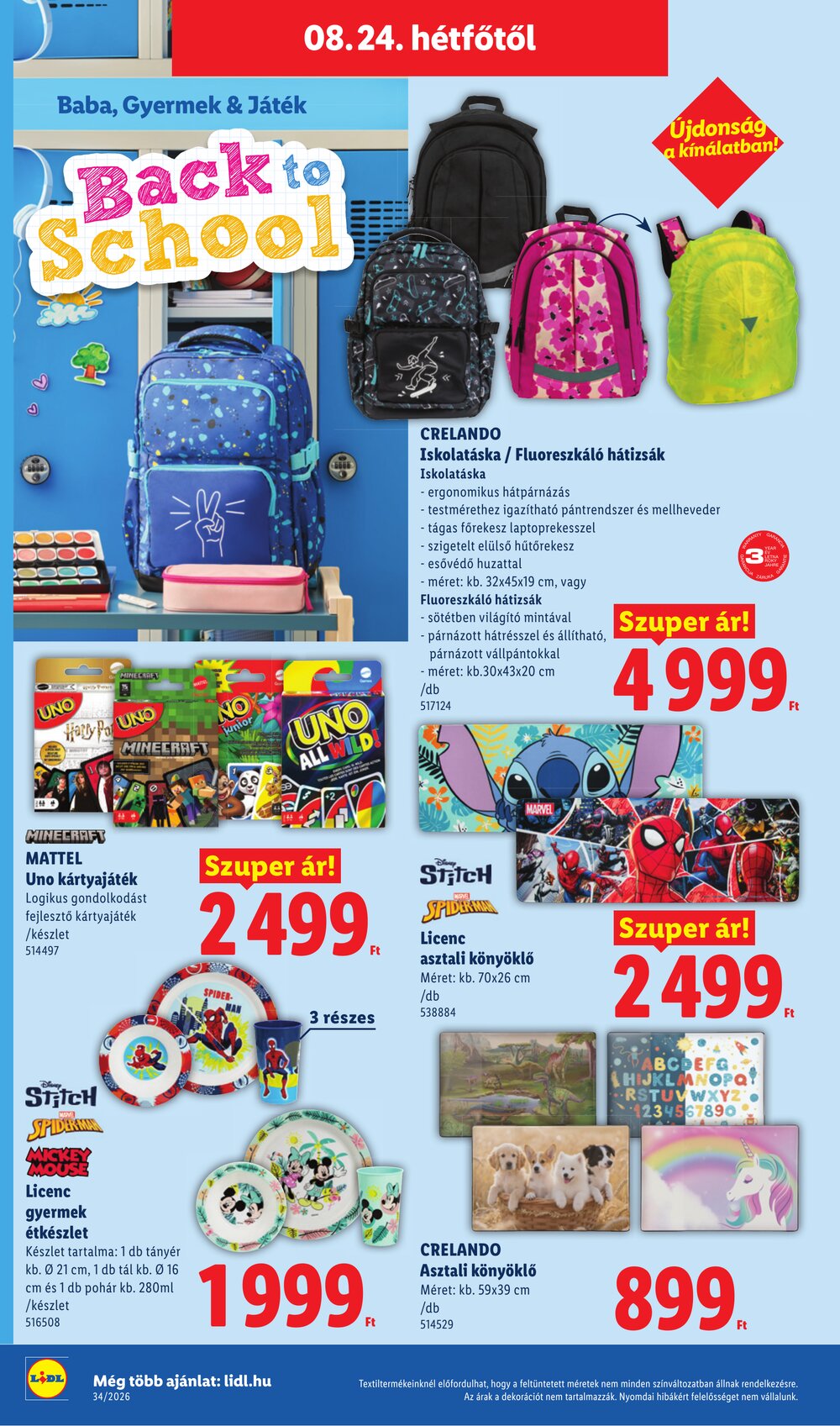 Lidl akciós újság 2026.08.19-től - 42. oldal.