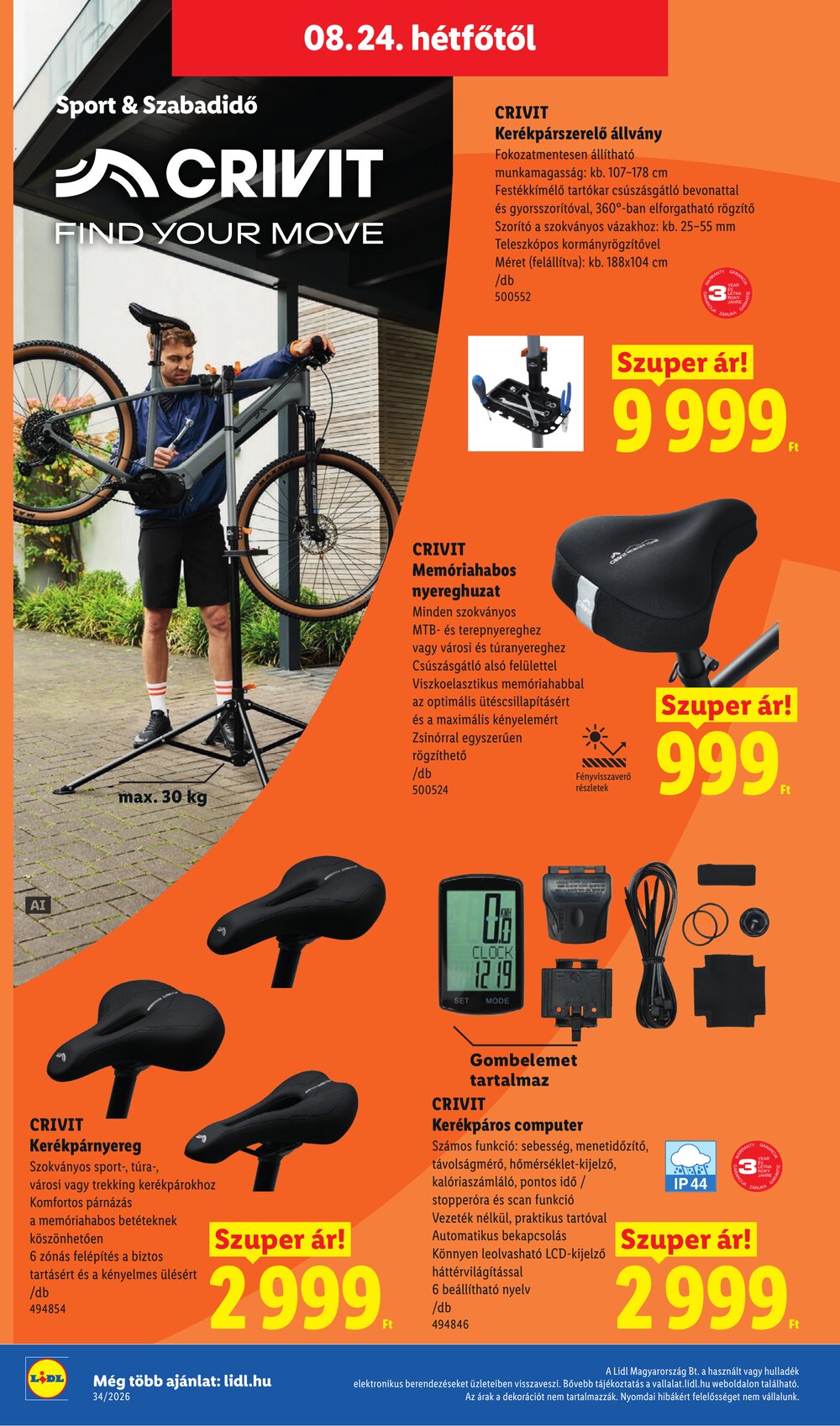 Lidl akciós újság 2026.08.19-től - 50. oldal.