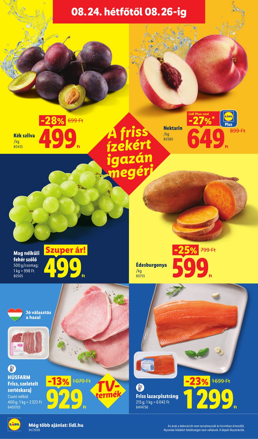 Lidl akciós újság 2026.08.19-től - 54. oldal.