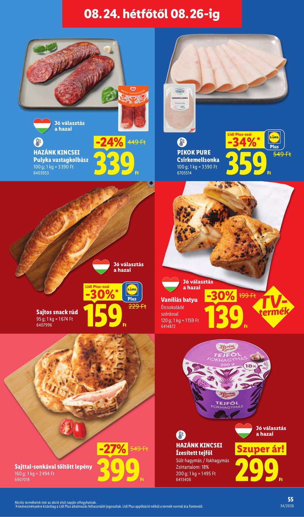 Lidl akciós újság 2026.08.19-től - 55. oldal.