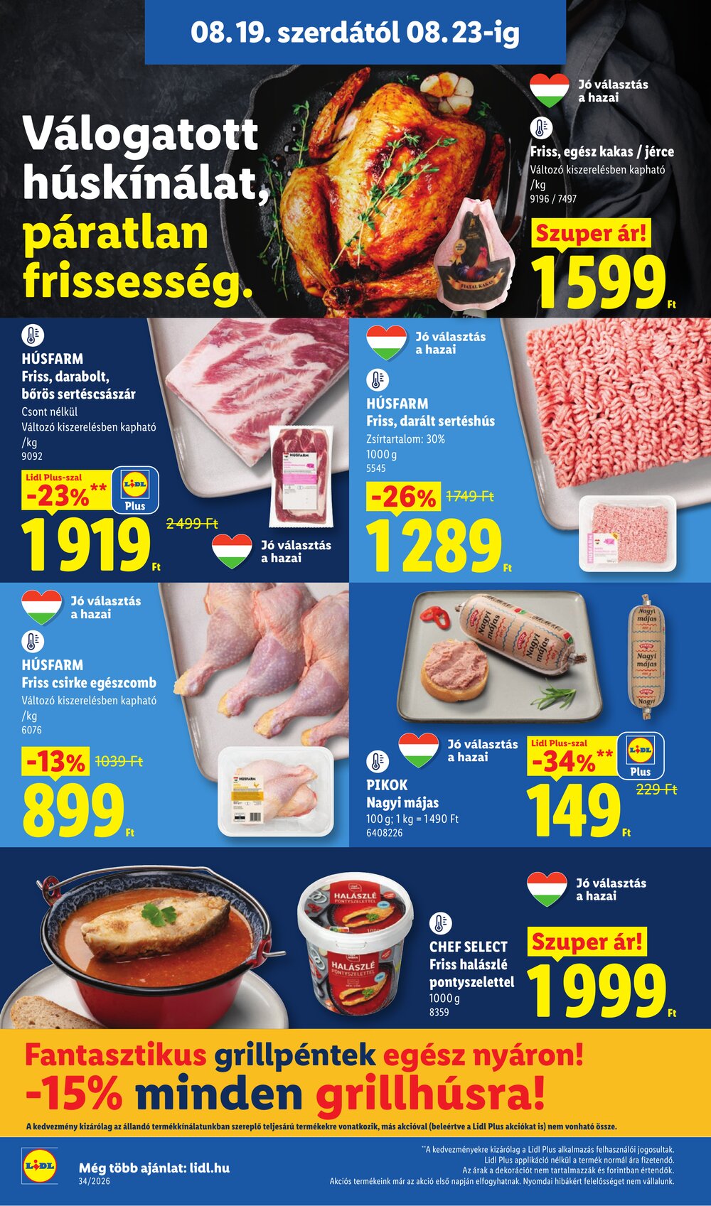 Lidl akciós újság 2026.08.19-től - 6. oldal.