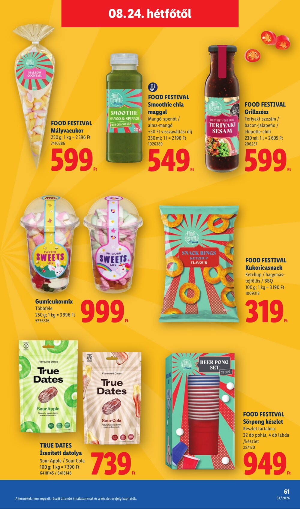 Lidl akciós újság 2026.08.19-től - 61. oldal.