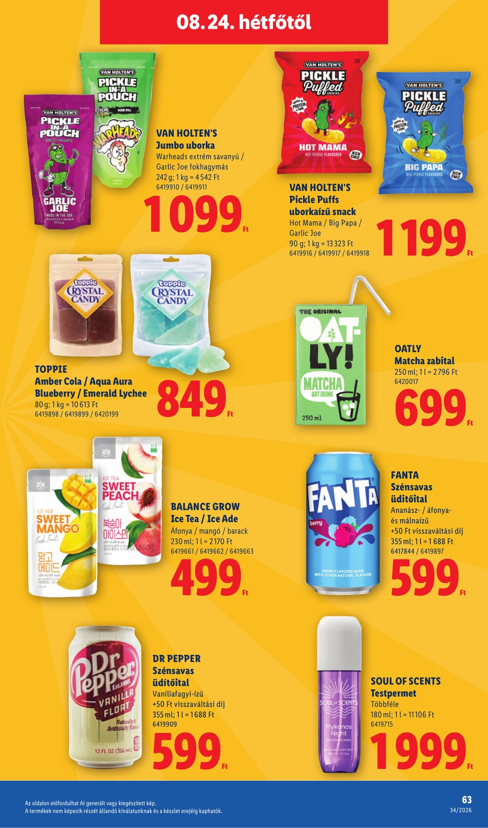 Lidl akciós újság 2026.08.19-től - 63. oldal.
