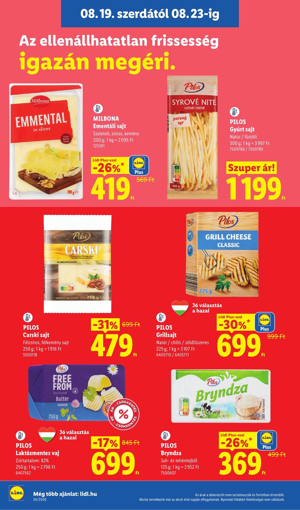 Lidl akciós újság 2026.08.19-től - 8. oldal.