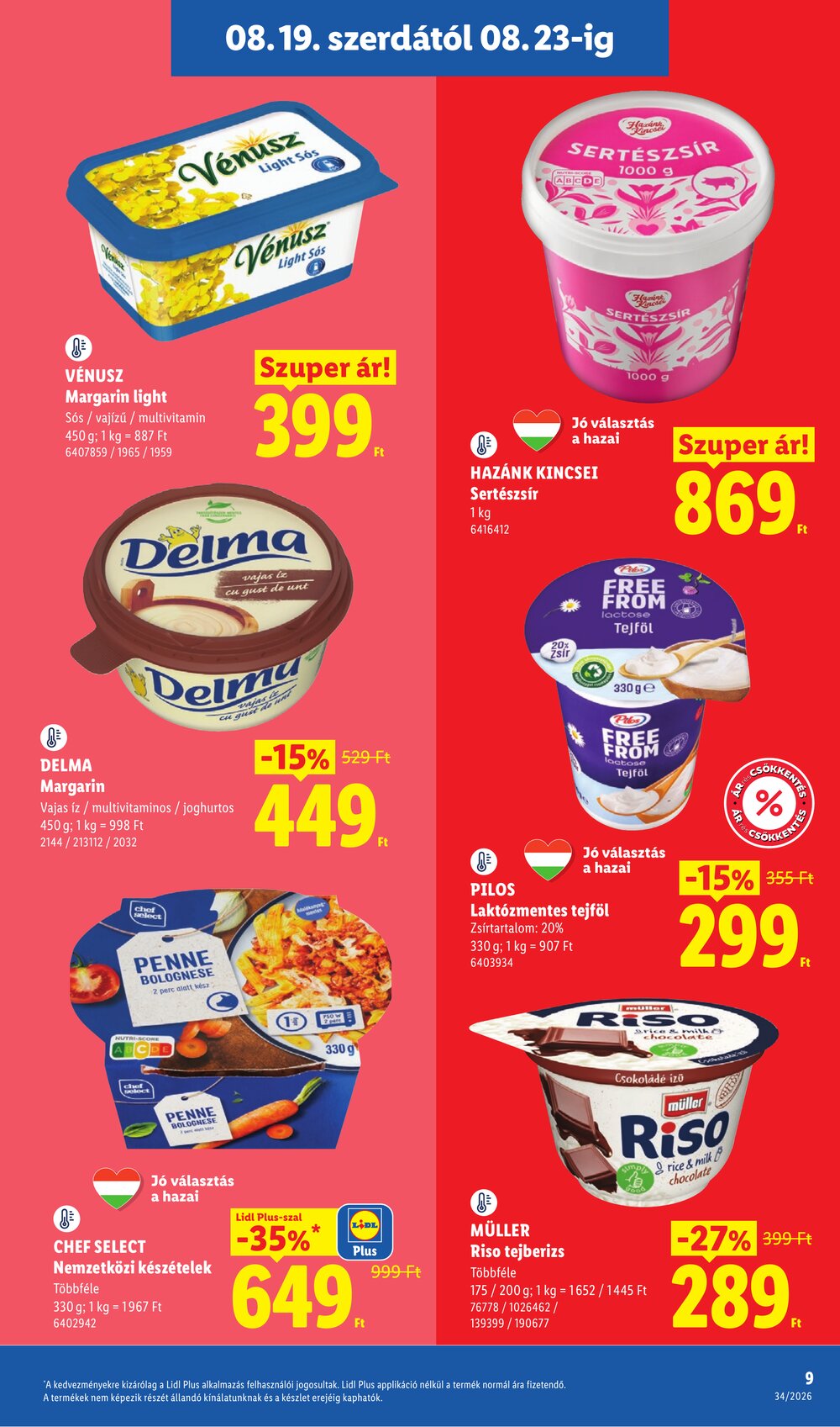 Lidl akciós újság 2026.08.19-től - 9. oldal.