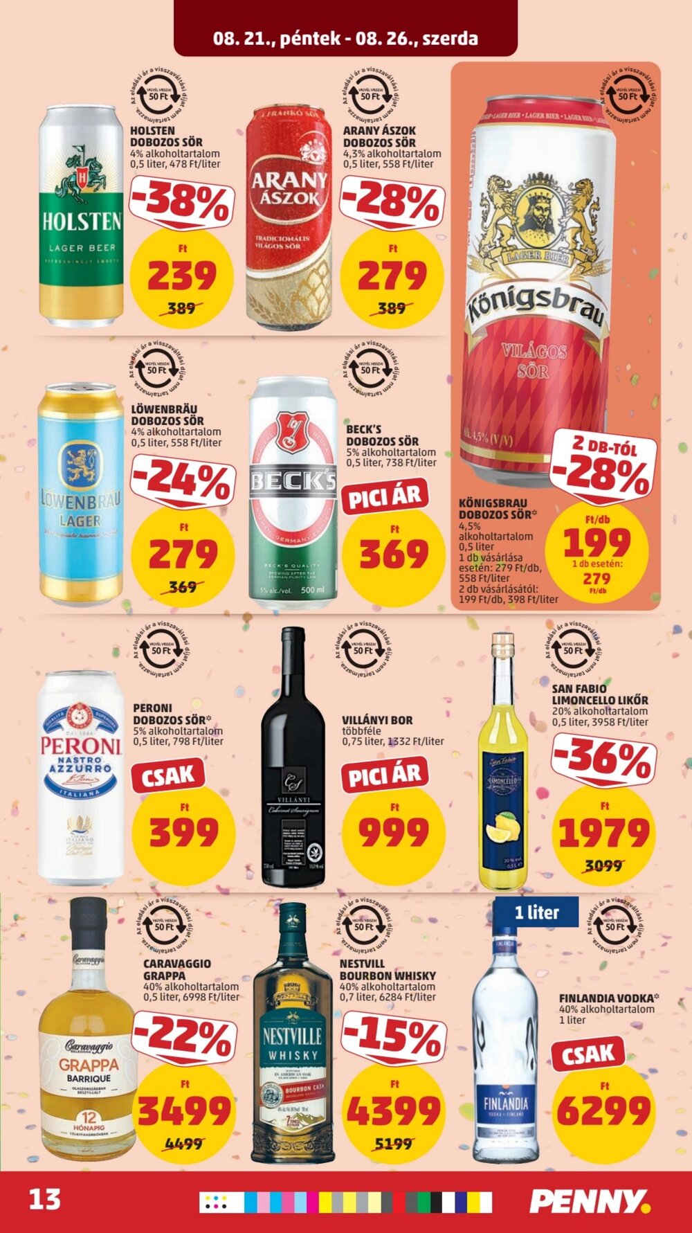 Penny Market akciós újság 2026.08.21-től - 17. oldal.
