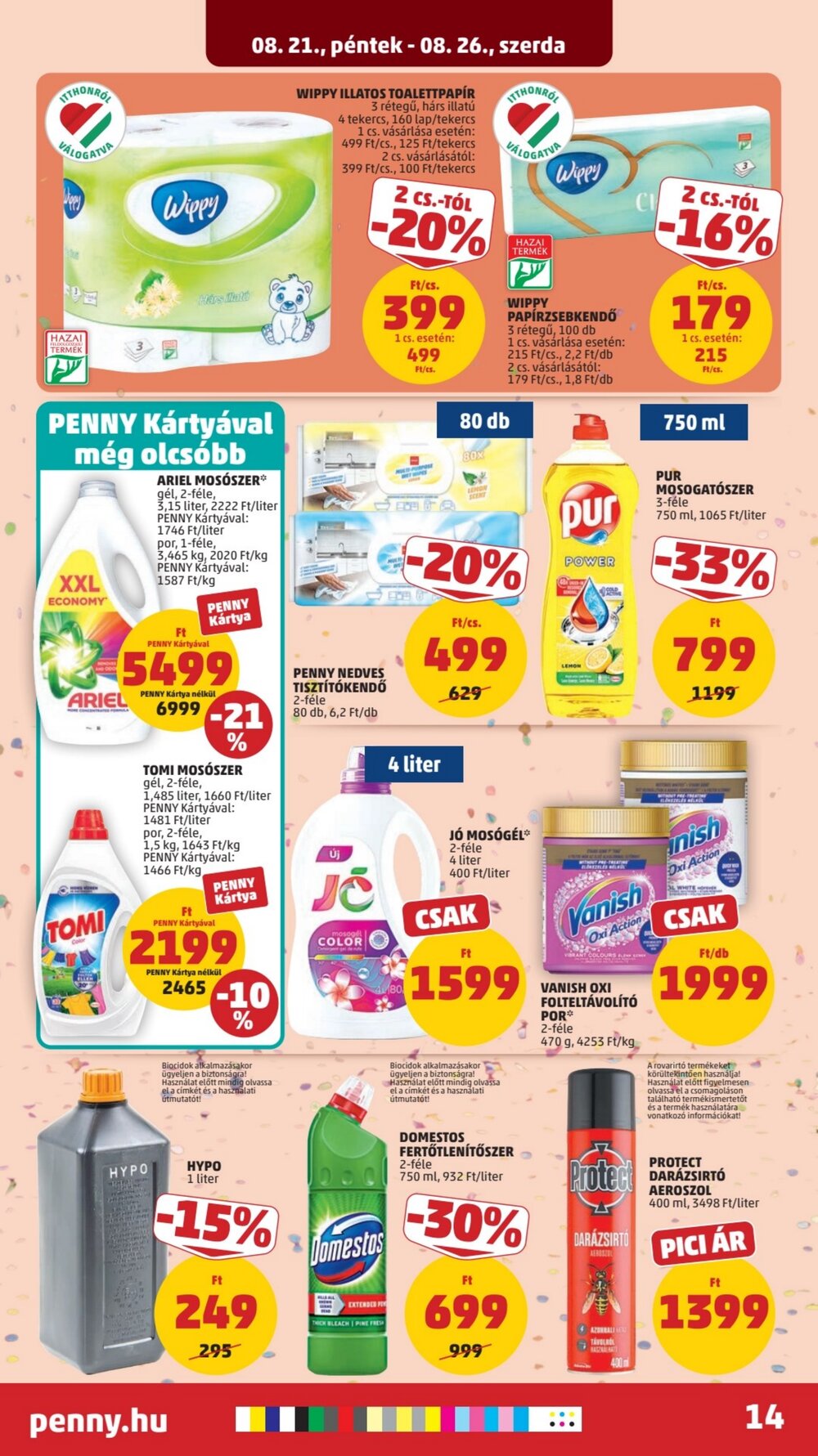 Penny Market akciós újság 2026.08.21-től - 18. oldal.