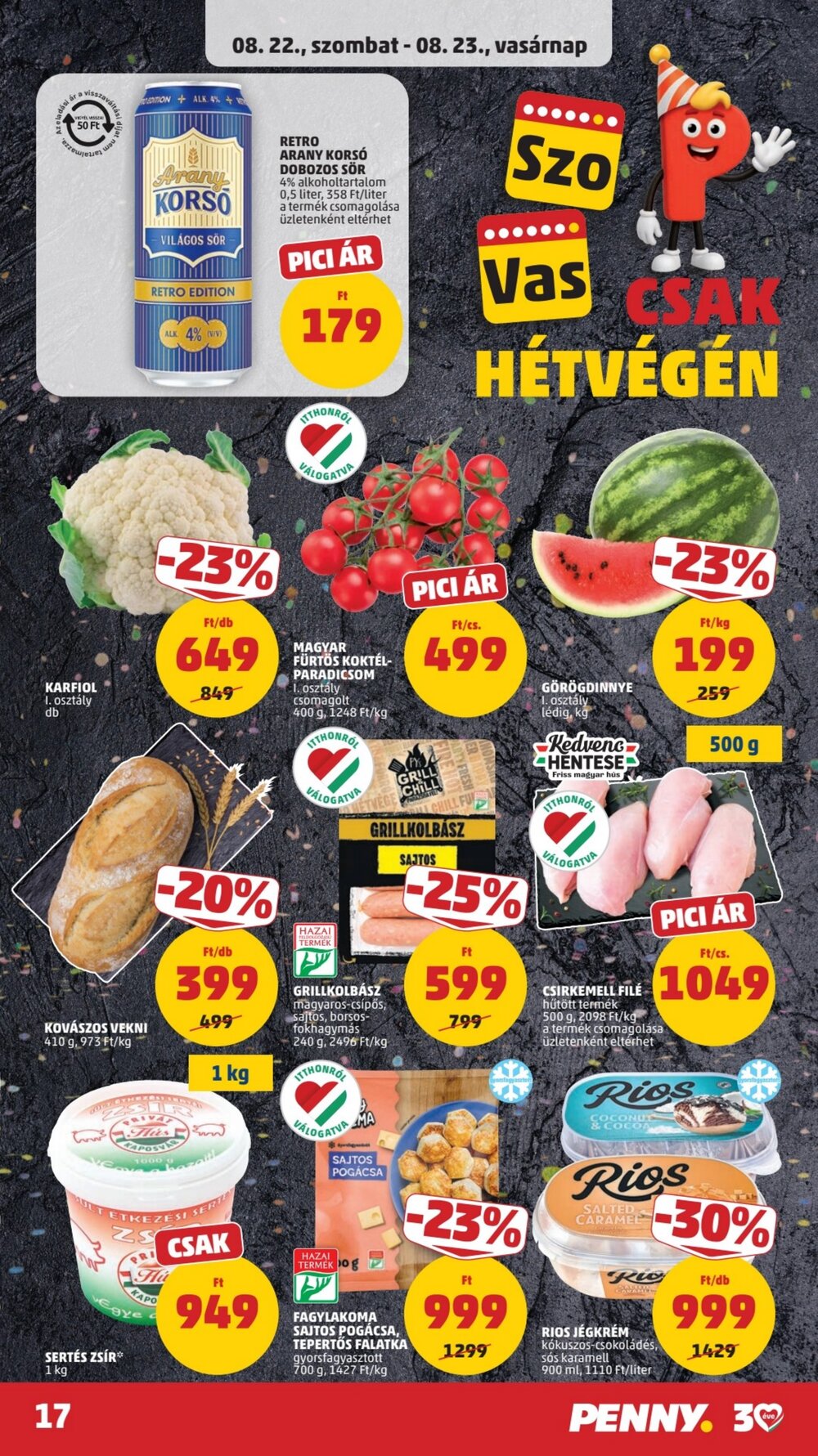 Penny Market akciós újság 2026.08.21-től - 21. oldal.