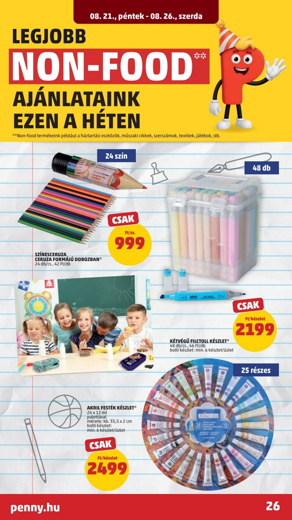 Penny Market akciós újság 2026.08.21-től - 30. oldal.