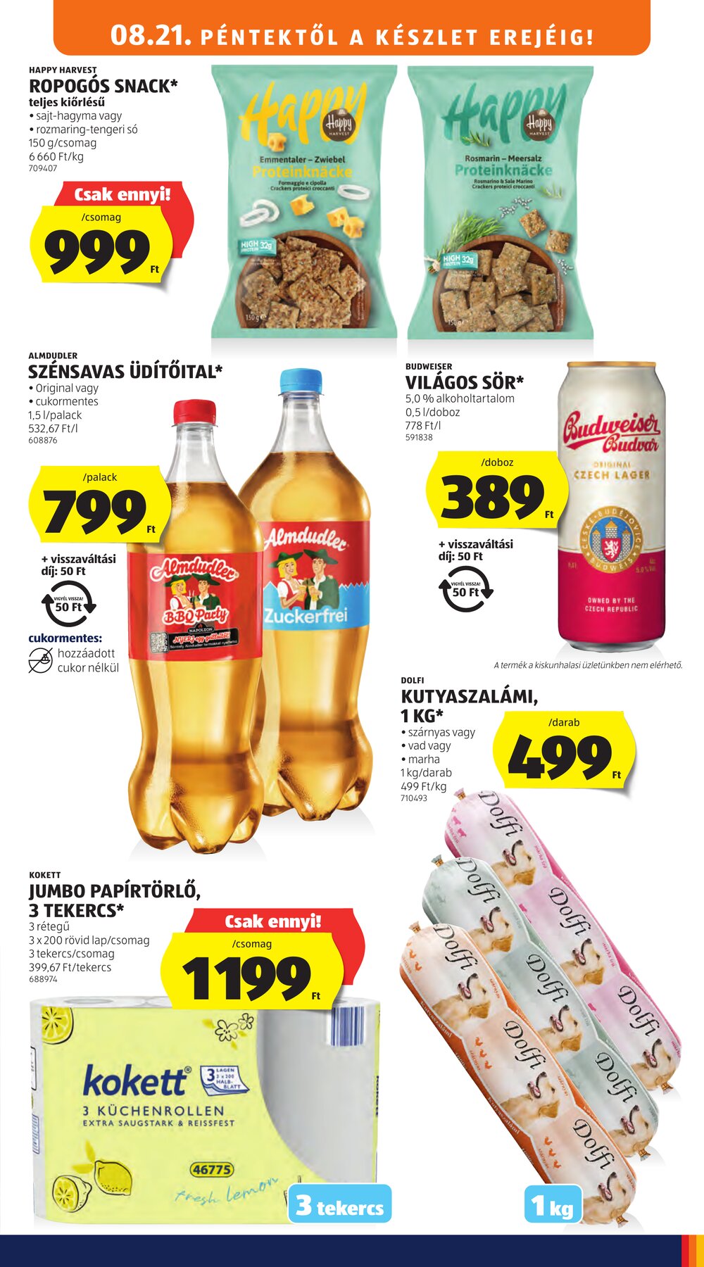 Aldi akciós újság 2026.08.21-től - 13. oldal.