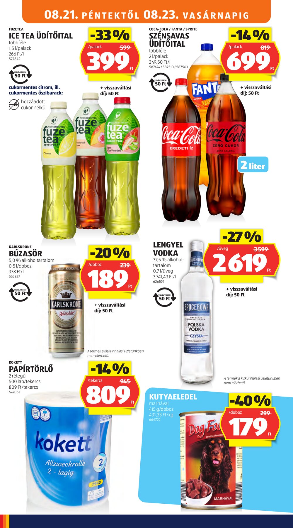 Aldi akciós újság 2026.08.21-től - 20. oldal.