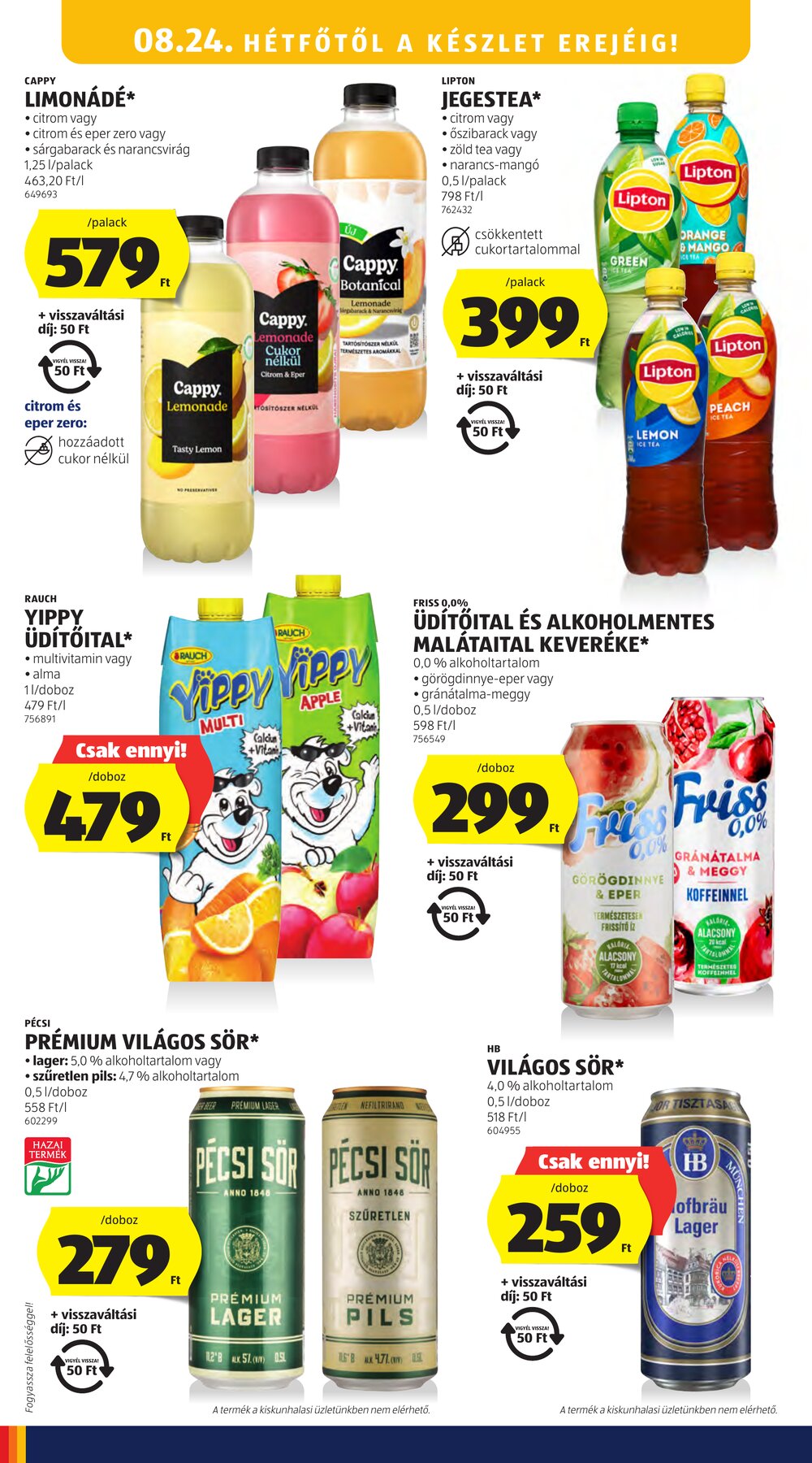 Aldi akciós újság 2026.08.21-től - 24. oldal.