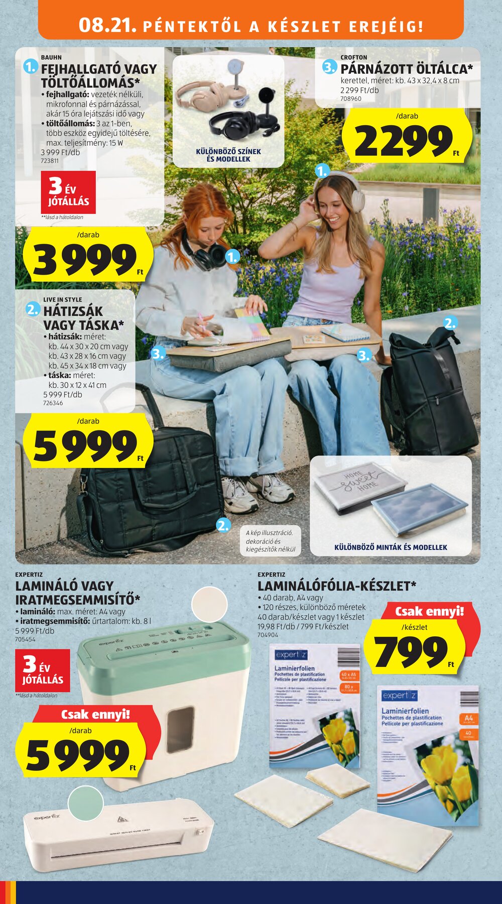 Aldi akciós újság 2026.08.21-től - 36. oldal.