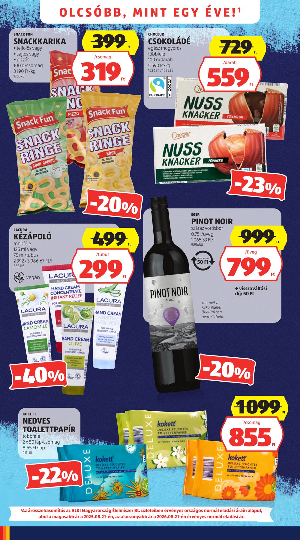 Aldi akciós újság 2026.08.21-től - 4. oldal.