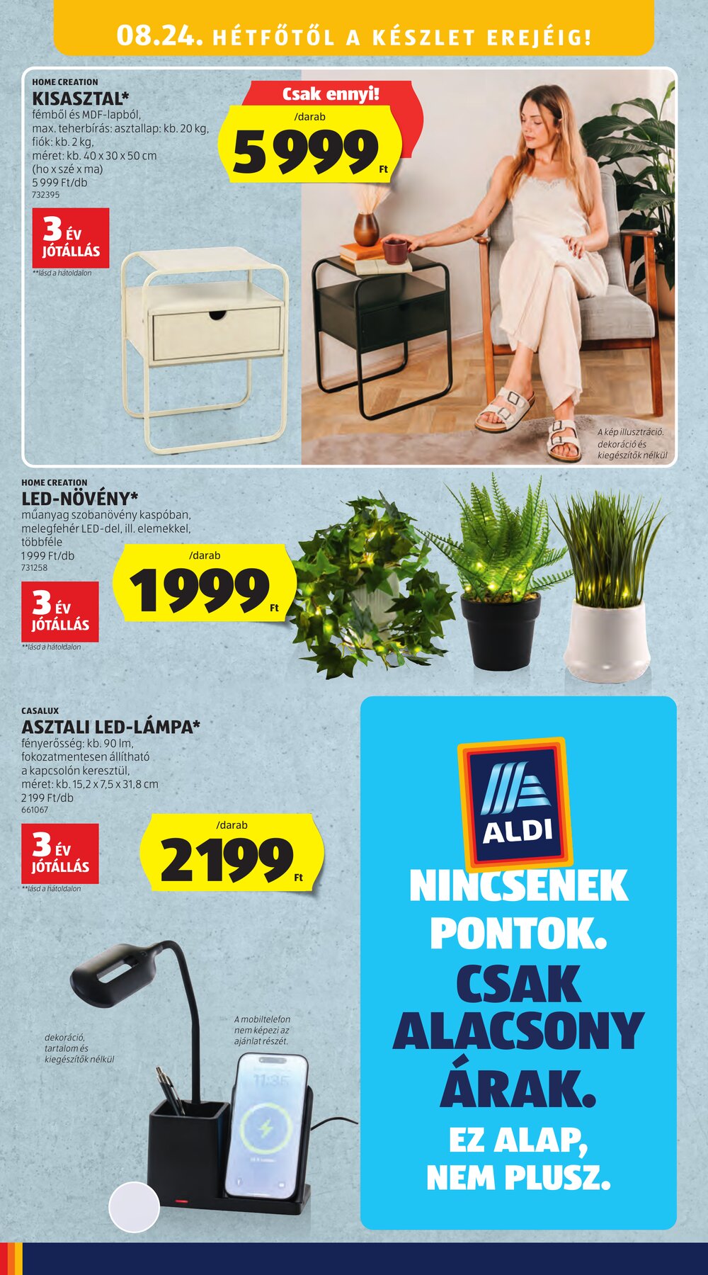 Aldi akciós újság 2026.08.21-től - 42. oldal.