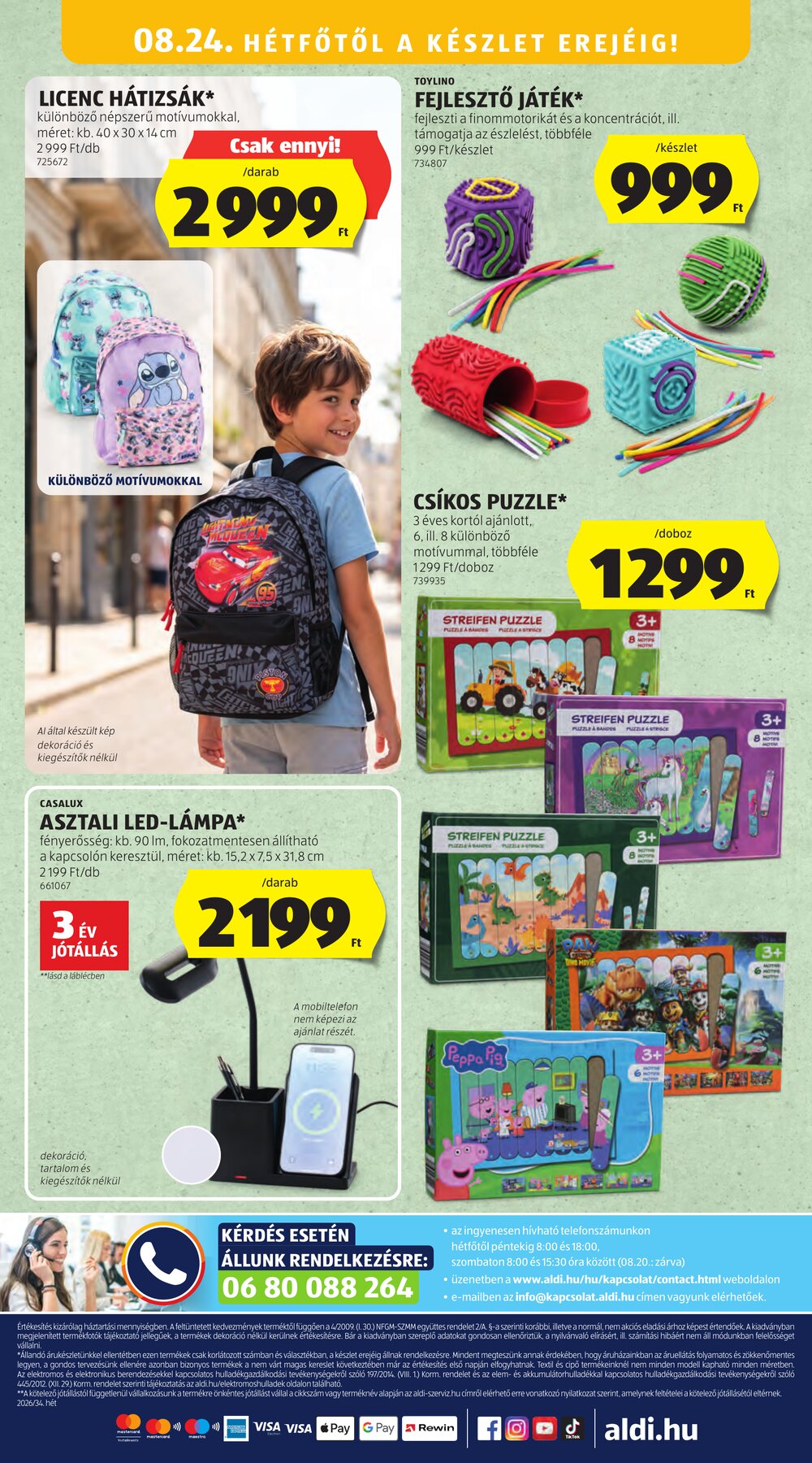 Aldi akciós újság 2026.08.21-től - 52. oldal.