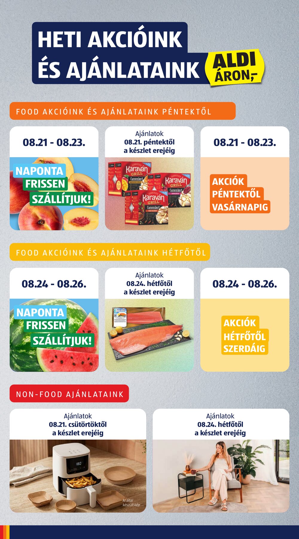 Aldi akciós újság 2026.08.21-től - 6. oldal.